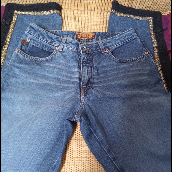 Vintage JNCO Bell Bottom Jeans Sz 7 - Picture 4 of 9